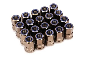 Muteki Lug Nut Set HR38 12x1.5 20PC Titanium w/ Blue Ring HR3806TU - Picture 1 of 1