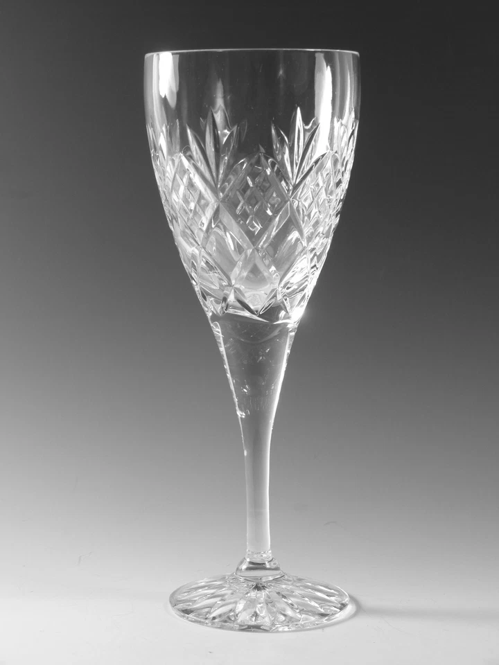 Royal DOULTON Crystal - ELIZABETH Cut - Wine Glass / Glasses - 7 1/2" (2nd) - Image 1 of 1