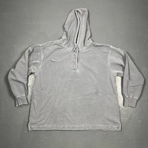 Vintage Cabela’s Hoodie Sweatshirt Blue XL Button Front VTG Casual Fall - Picture 1 of 7