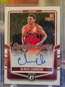 Baloncesto óptico Ulrich Chomche 2024-25 clasificación automática Rookie Raptors - Imagen 1 de 2