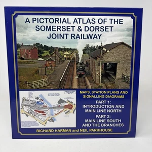 A Pictorial Atlas of the Somerset & Dorset Joint Railway 2 Book Set HC Slipcase - Bild 1 von 17