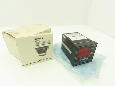 Athena Controls 6075-T-E2 Digital Temperature Controller Module 120-240V 0-2000F - Image 1 of 4
