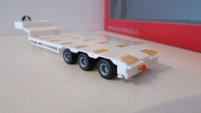 herpa Goldhofer 3-achs Semi-Tieflader, anthrazit, 1/87 - sehr guter Zustand  - Bild 1 von 4