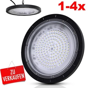 UFO LED Hallenbeleuchtung Hallenleuchte Industrielampe Deckenstrahler Werkstatt - Bild 1 von 23