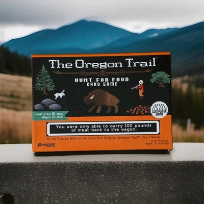 The Oregon Trail Hunt For Food Card Game Missing 2 Bullet Tokens & Instructions - Image 1 of 2