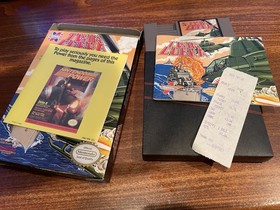 Twin Cobra Nintendo NES CIB Inserts, Original Receipt