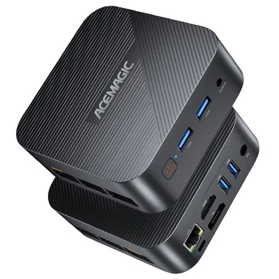 ACEMAGIC 4K Mini PC Intel N97 Windows 11 Pro 16GB RAM 512GB SSD 2.4G/5G WIFI BT - Image 1 of 4