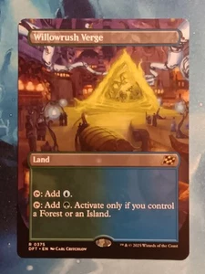 Willowrush Verge Borderless - Aetherdrift Magic The Gathering Magic The Gathering - Imagen 1 de 2