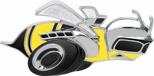 Grill Emblem Bumble Bee Logo AMD Fits 1969 Dodge Super Bee K-2949303 - Picture 1 of 1
