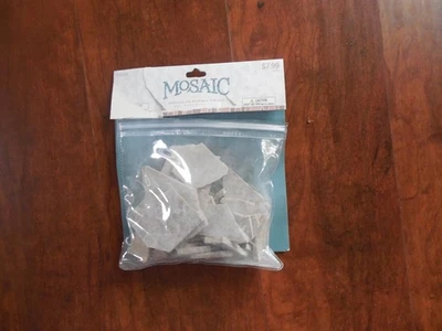 MOSAIC 不规则 8 盎司大理石件混合尺寸卡其色 — 第 1/2 张图片