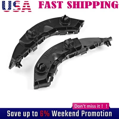 2PCS Front Bumper Bracket Fit For Honda Civic 2006-2010 2011 Left & Right */L - Image 1 of 4