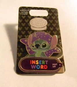 DISNEY STORE EXCLUSIVE MAKE YOUR OWN PIN-STITCH NEW !! - Picture 1 of 3