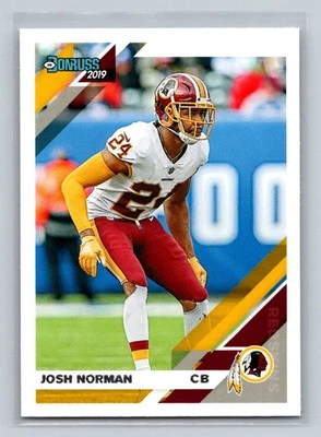 2019 Donruss #152 Josh Norman Washington Redskins Football Card - Image 1 of 2
