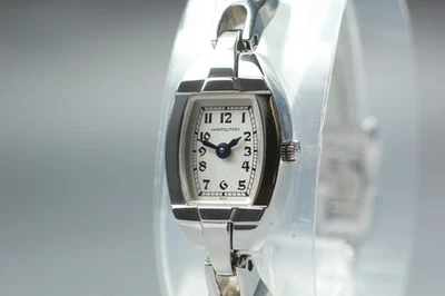 [Exc+5] Reloj de cuarzo Hamilton American Classic H311110 para dama de JAPÓN Foto 1 de 4