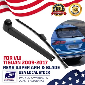 Rear Wiper Arm & Blade For VW Tiguan 2009 - 2017 OE 1T0-955-707-C OEM Quality - Picture 1 of 13