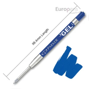 Parker Quink Gel Jotter Ballpoint Refill - BLUE - Discounted quantities - Picture 1 of 2