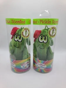 Whiffle Sniffers Pickle Dilly Yo Schlüsselanhänger Clip Ziehen Plüsch Neu in Verpackung x2 - Bild 1 von 3