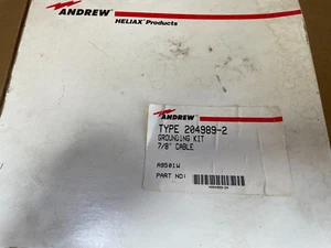 Andrew 204989-2 Grounding Kit for 7/8" Cable (AND MORE) - Picture 1 of 5