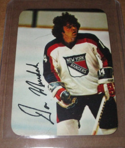 1977-78 O-Pee-Chee Glossy Insert #12 DON MURDOCH NEW YORK RANGERS