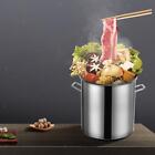 Stainless Steel Soup Pot Boiling Stew Pot For Commercial Household Canteens