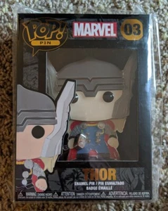Nuevo Pin de Esmalte Grande Funko POP Pines Marvel Thor #03 - Imagen 1 de 6