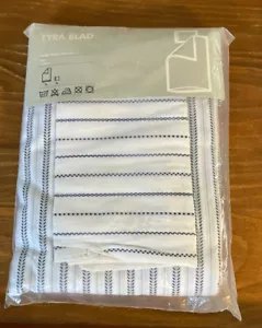 IKEA Duvet Twin Quilt Cover and Pillowcase Blue White Twin size for Single Bed - Picture 1 of 3