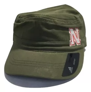 Adidas Military Green Nebraska State Cornhuskers Olive Hat - Women's - - Picture 1 of 8
