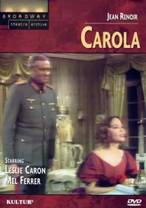 CAROLA DVD Leslie Caron Mel Ferrer Jean Renoir BROADWAY THEATRE ARCHIVE RARE OOP - Picture 1 of 5