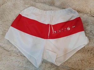 Adidas Short - Weiß-Rot - L-D6 - Bild 1 von 3