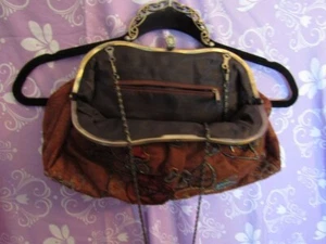 CARTERA _ Bolso de noche con cuentas estilo vintage años 80’s - Imagen 1 de 3
