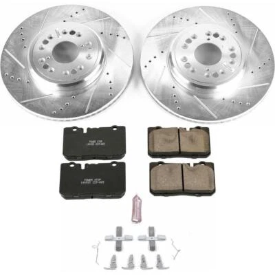 Kit de frenos deportivos PowerStop Z23 Evolution para 95-00 Lexus LS400 delantero Foto 1 de 4