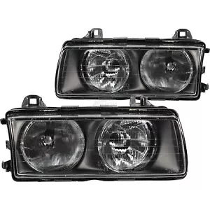 Halogen Scheinwerfer Set Satz für BMW 3er E36 Bj. 9.94-4.99 H7+H7 - Bild 1 von 5