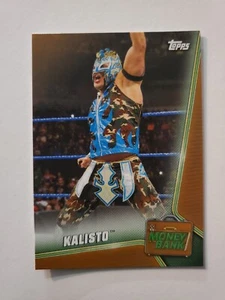 2019 Topps WWE Money In The Bank BRONZE 〜 #43 KALISTO - Picture 1 of 2