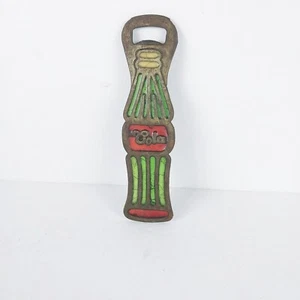 Vintage Cola Flasche Buntglas Flaschenöffner (MH) - Bild 1 von 4