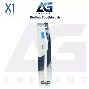 Cepillo de dientes dental Bioflex cerdas suaves de goma eliminación de placa proteger las encías - Imagen 1 de 3