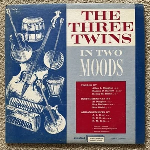 Signed! - The THREE TWINS in Two Moods LP w/ INNER - Kahill * HK1006 * VG+ - Picture 1 of 8