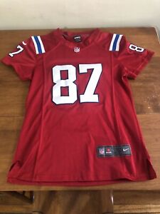 Rob Gronkowski Red Patriots Nike Yourh Lg Game Jersey 
