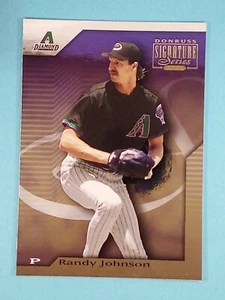 2001 Donruss Signature Series Randy Johnson Arizona Diamondbacks #108 ⚾ - Picture 1 of 2