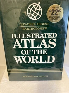 Bartholomew's Illustrated Atlas of the World - Readers Digest, 1992, Hardcover - Picture 1 of 7