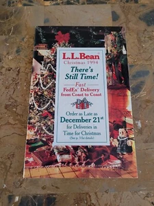 LL Bean Navidad 1994 catálogo pequeño - Imagen 1 de 2