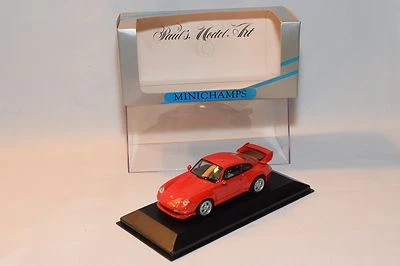. MINICHAMPS PORSCHE 911 GT2 GT 2 STREET 1995 RED MINT BOXED RARE RARE - Photo 1/4