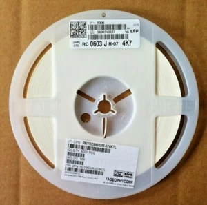 10000 Stück Widerstände / resistor Yageo RC0603JR-074K7L 5% 4K7 T&R5000 - Picture 1 of 1