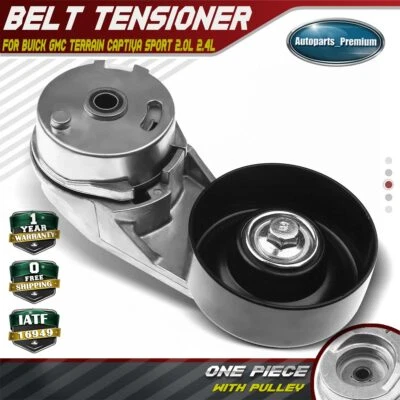 Belt Tensioner for Buick LaCrosse GMC Terrain Captiva Sport  2.0L 2.4L 12605175 - Image 1 of 4