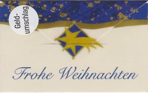 1 Geldumschlag Weihnachten Weihnachtskarte Geldkarte "Sternschnuppe" #23-9343 - Bild 1 von 1