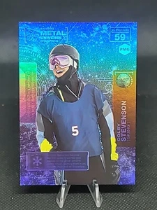 2021 UD Skybox Metal Universe Champions COLBY STEVENSON #59 Blue PMG 13/25 - Picture 1 of 3