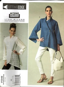 Vogue V1246 Misses 8 to 14 Designer Lynn Mizono Shirt Uncut Sewing Pattern - Picture 1 of 2