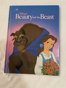 Beauty And The Beast VTG Walt Disney (Hardcover, 1991) The Big Golden Book 90s - Picture 1 of 2