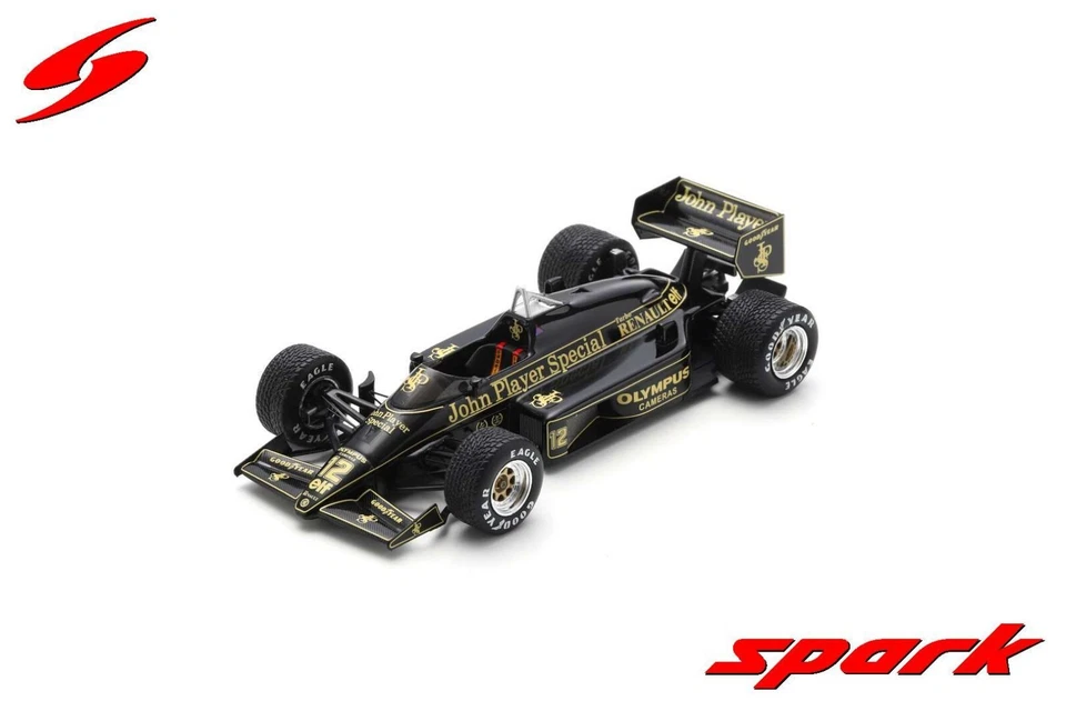 Spark 1/43 Lotus 97T #12 Winner Belgium GP 1985 Ayrton Senna S7154 - Immagine 1 di 1