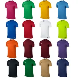 Nike Park VI Short Sleeve Mens Football T Shirt Jerseys Top Sports T Shirts Gym - Picture 1 of 6