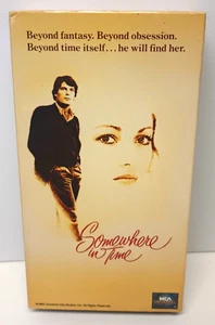 Somewhere in Time (VHS, 1996) JANE SEYMOUR CHRISTOPHER REEVES - Picture 1 of 8